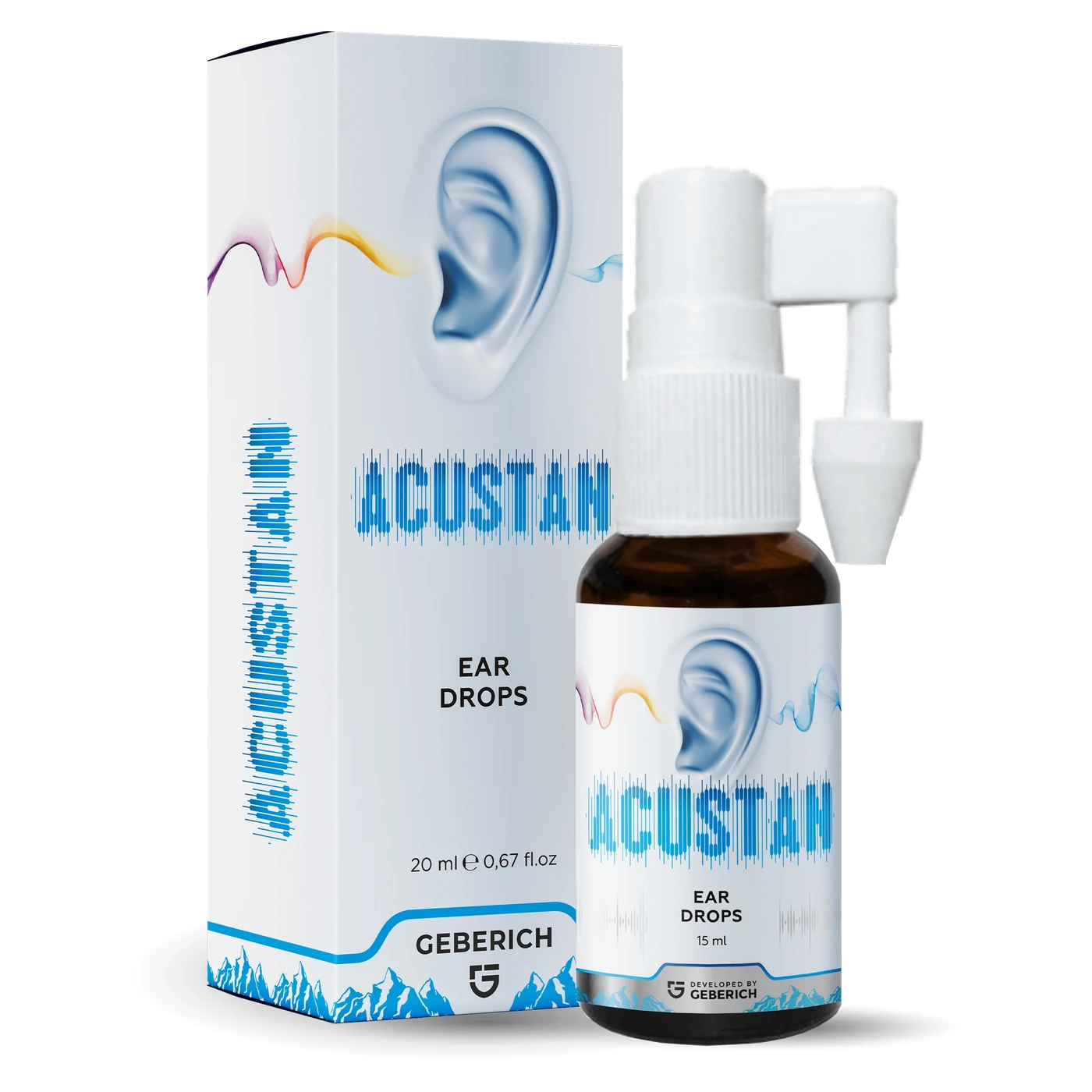 Acustan — Gocce auricolari, Volume da confermare: 15 / 20 ml